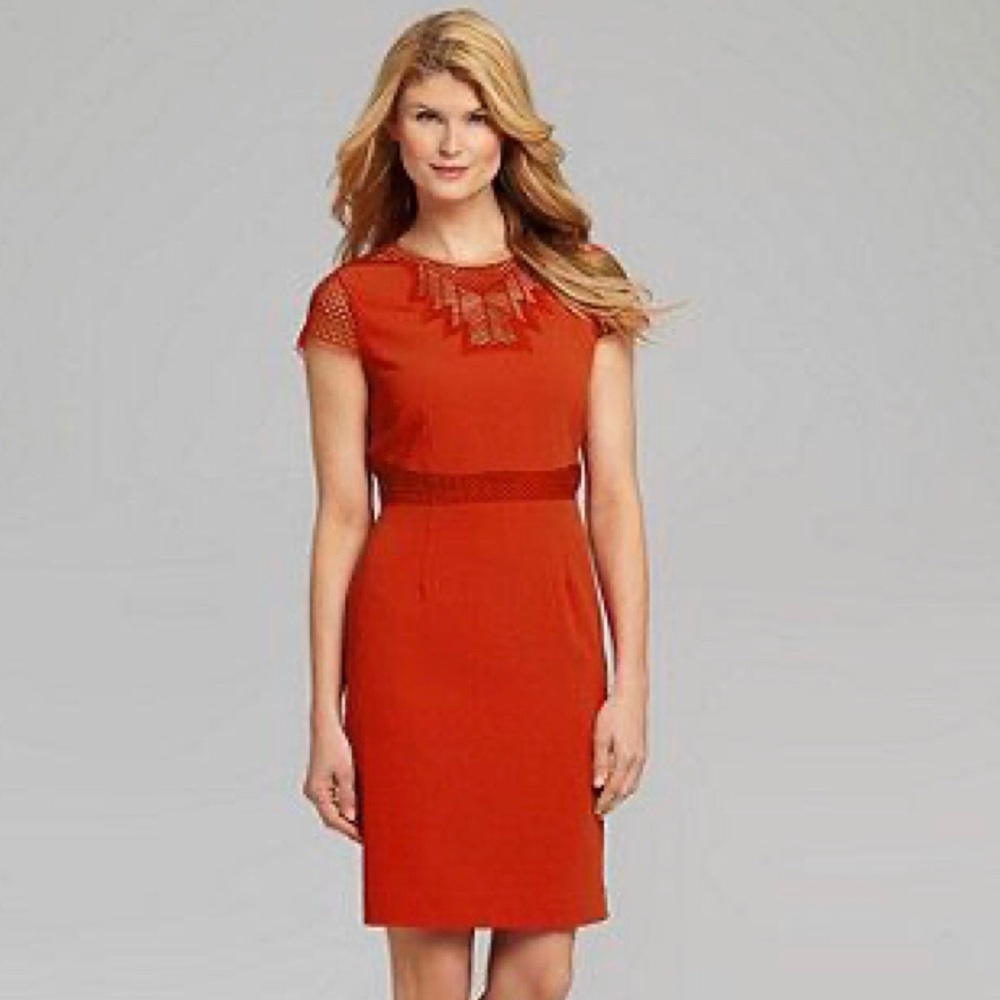 ANTONIO MELANI Red Berlin Dress. NWT